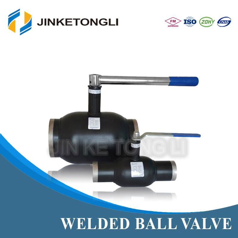 JKTL Single Flanged Stainless Steel Welded Ball Valve