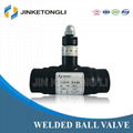 JKTL High Pressure Fully Welded Ball Valve with Extension Rod 5