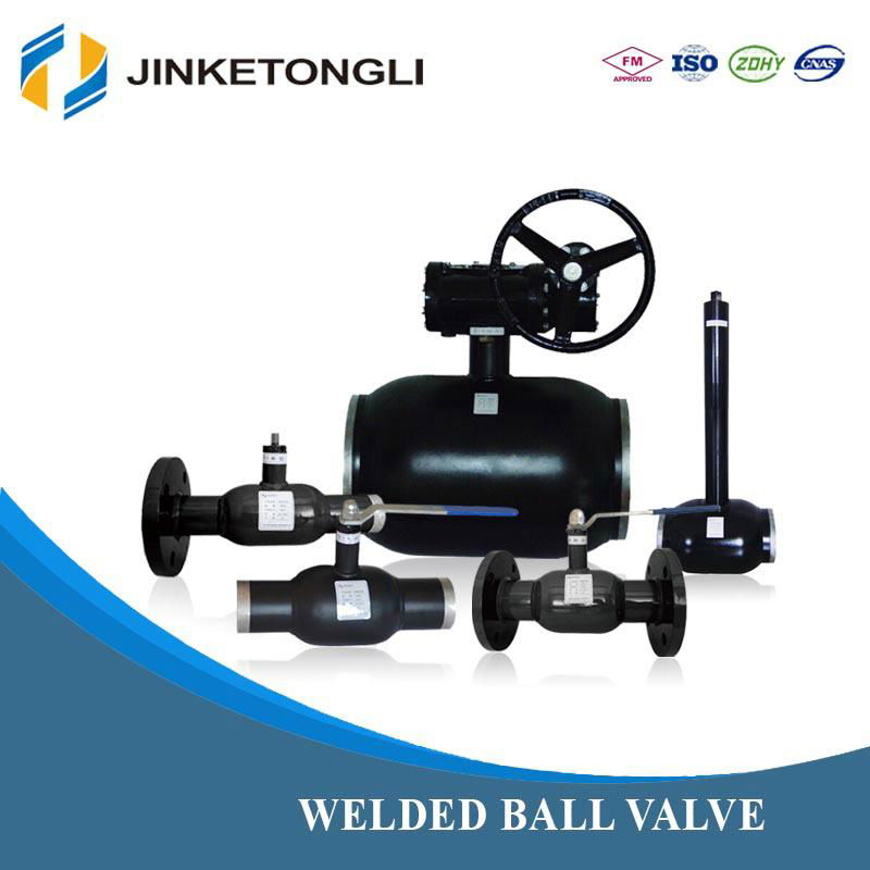 JKTL High Pressure Fully Welded Ball Valve with Extension Rod