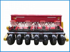 No-till seed drill for conservation tillage