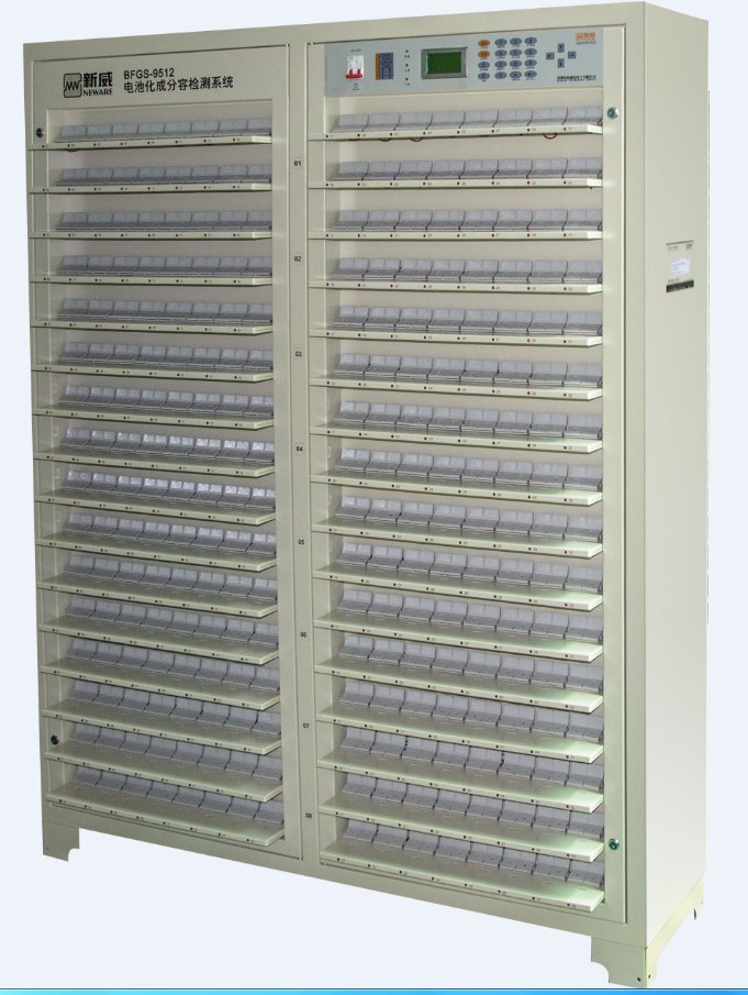 Polymer battery split cabinet
