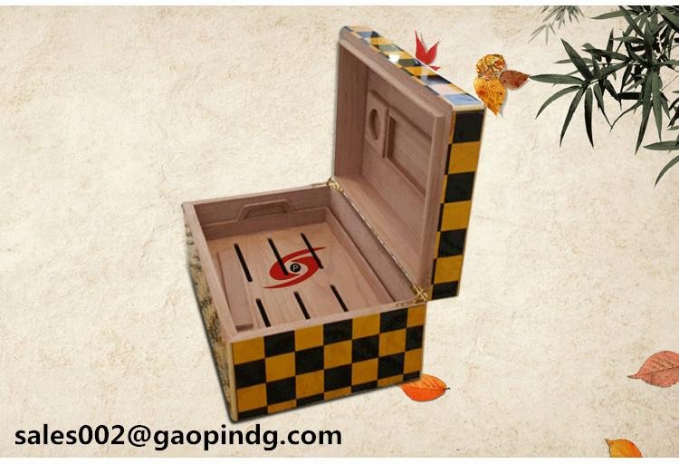 Cigar wooden box customize 3
