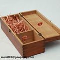 Wine wooden box customize 5