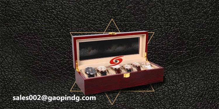 Watch wooden box customize 2