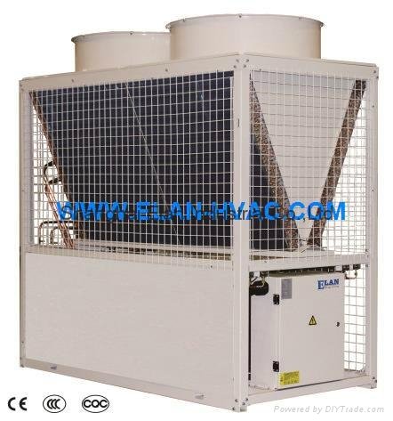 Air Cooled chiller Heat Pump Scroll Type Inverter R410aR407CR134a220-240V460V UL
