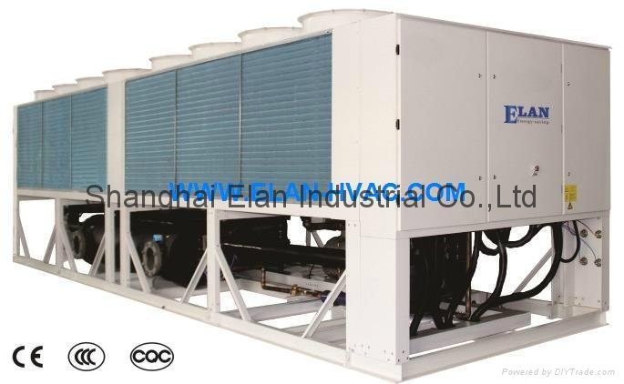Air Cooled chiller Heat Pump Screw Type Inverter R22R407CR134a380V415V460V ULCE 