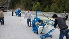 Exceptional mobile floor shotblasting machine for sale