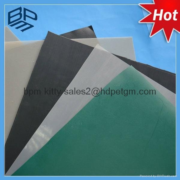 Transparent Color HDPE Geomembrane 0.5mm Pond Liner for Waterproofing 4