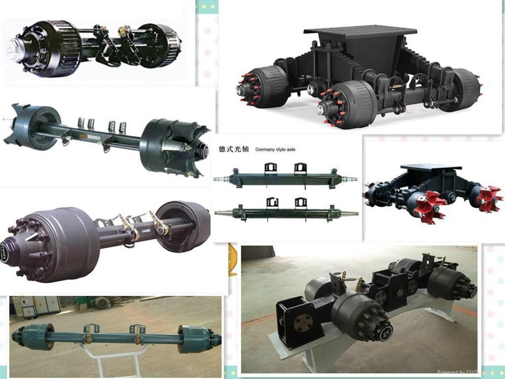12t German BPW type axle for semitrailer ZYA0002 ZY (China