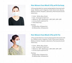 non woven face mask