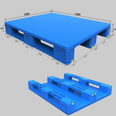 1300*1100 Environmentally Friendly Smooth Deck Plastic Pallet From China