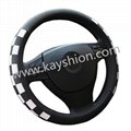 PU Leather Steering Wheel Cover 1