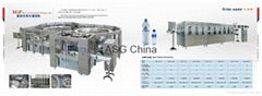 Pure water filling machine 