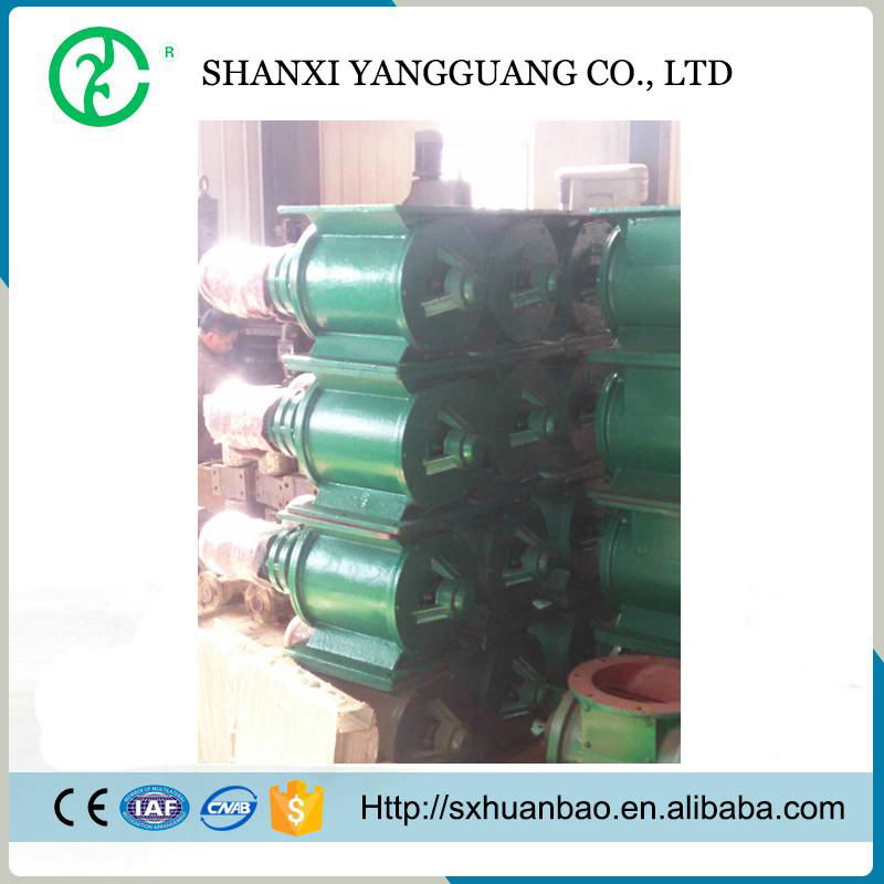 YGJD-B star type air lock rotary valve for cement dust 4