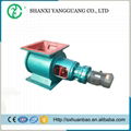 Rotary discharge square type cinder valve 1