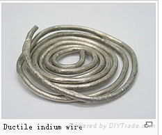 Indium wire 4-5n diameter 1mm