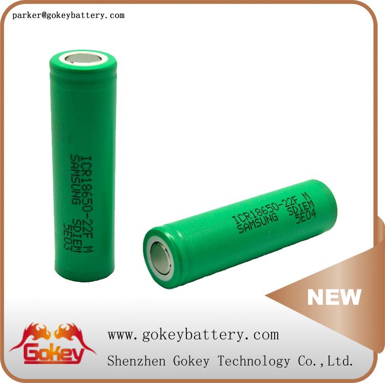 SAMSUNG ICR18650-22FM 2200MAH 3.7 VOLT 18650 BATTERY 2