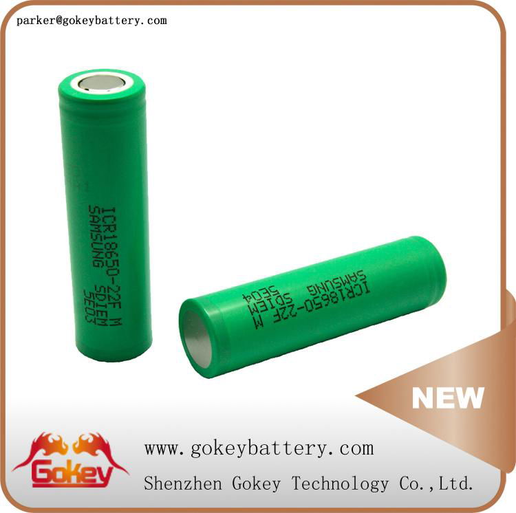 SAMSUNG ICR18650-22FM 2200MAH 3.7 VOLT 18650 BATTERY 4