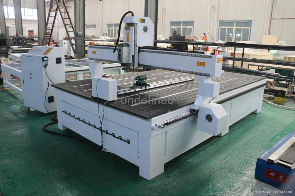 Hot sale china cnc wood router machine with 4 axis  2