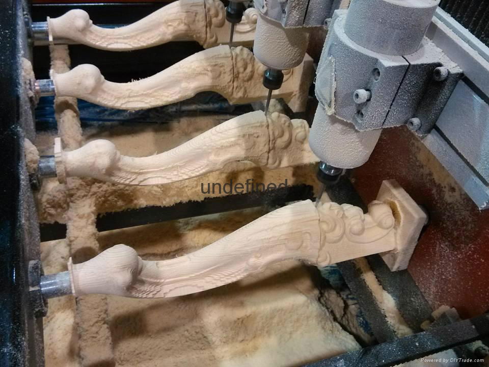 china professional wood cnc milling machine 4axis 2