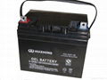 SGS CE Solar energy store 12v 33ah deep