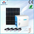 80W solar power system with mppt solar controller inverter 1