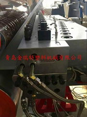 PVC imitation marble decorative board production line