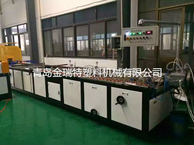 Ecological plastic profile production line 4