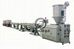 UPVC water supply pipe production line