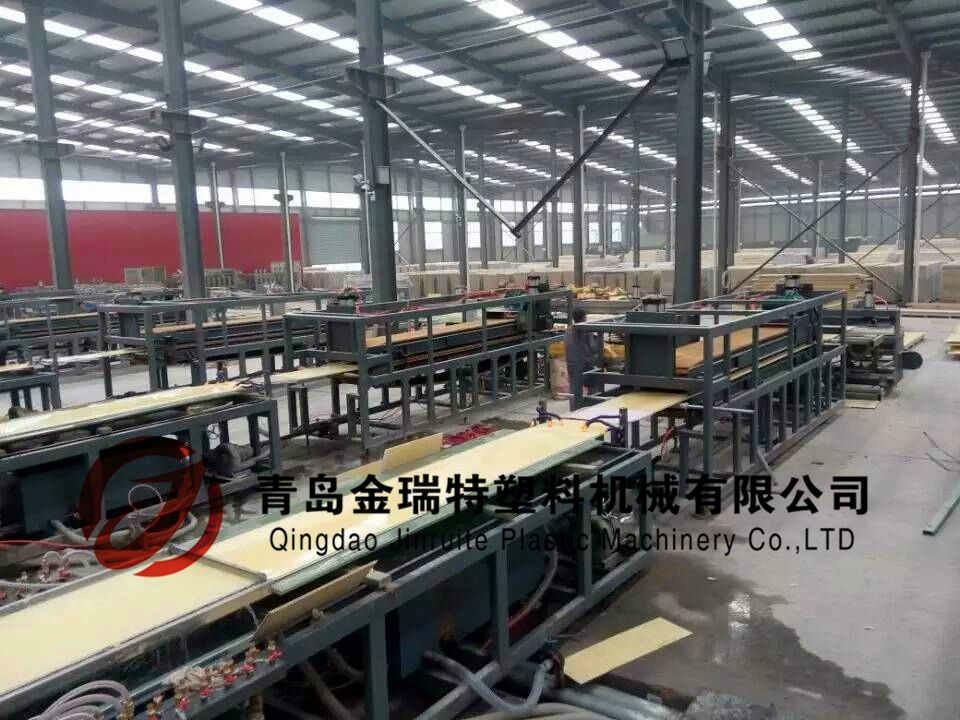 竹木纤维集成墙板生产线 2