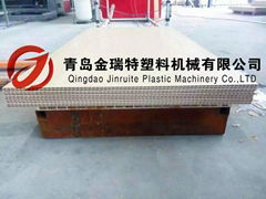 PVC wood door production line