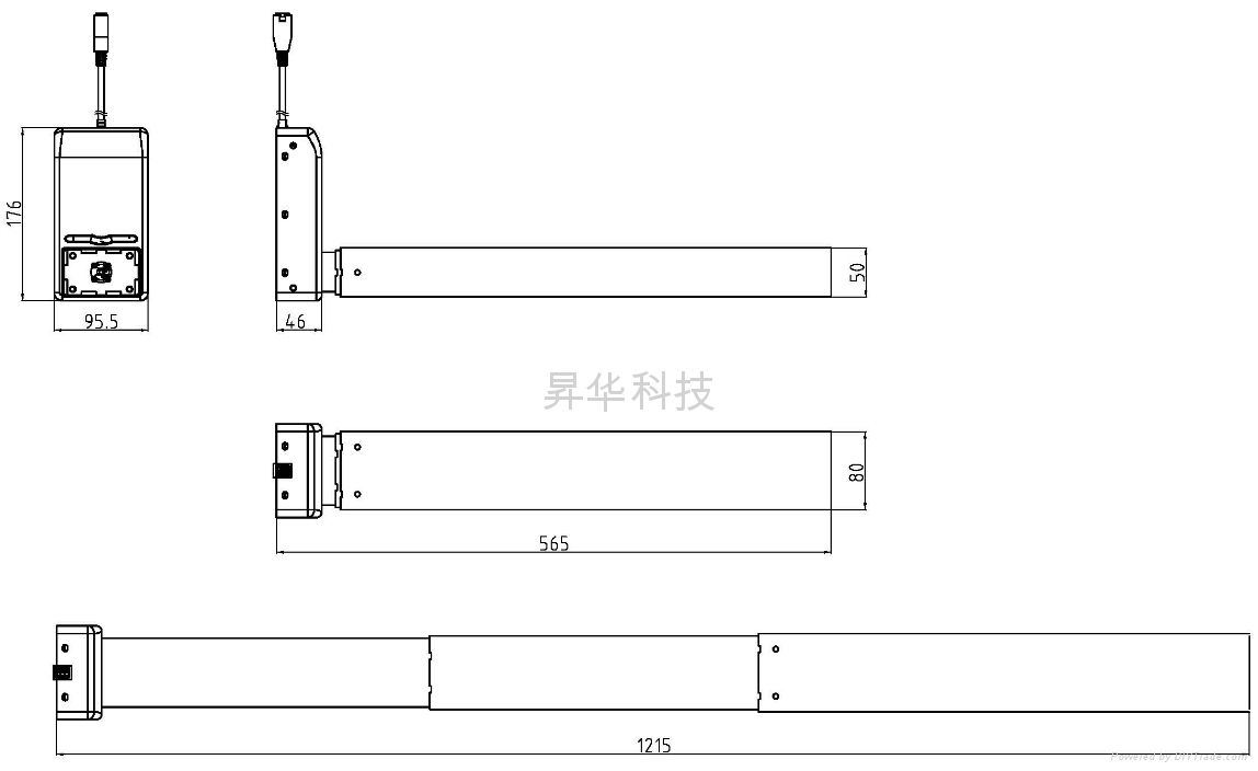 electric height adjustable standing desk/table made in china