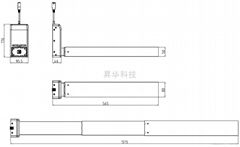 electric height adjustable standing desk/table made in china