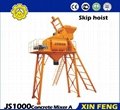 JS1000 self loading mobile concrete mixer from China supplier 2