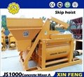 JS1000 self loading mobile concrete mixer from China supplier 5