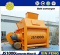 For africa market JS1000B concrete mixing machine with lift concrete mixer machi 3