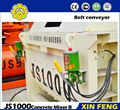 For africa market JS1000B concrete mixing machine with lift concrete mixer machi 5