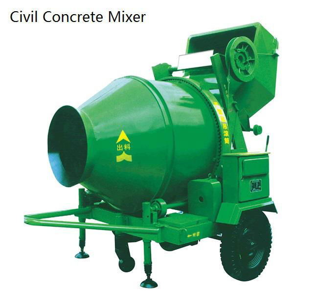 Transportable civil concrete mixer with high quality 2