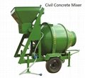 Transportable civil concrete mixer with high quality 4