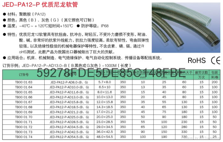 優質尼龍軟管 2