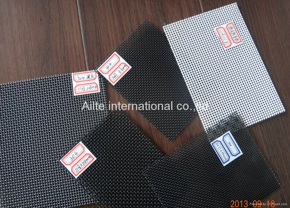 stainless steel wire material wire mesh security window screen 