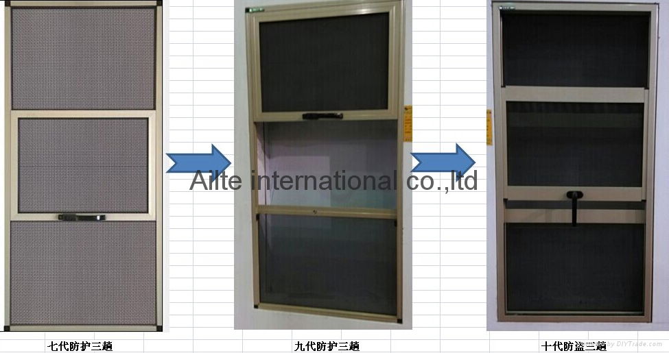 Weave Wire Mesh Type and Screen Application Security Screen Door