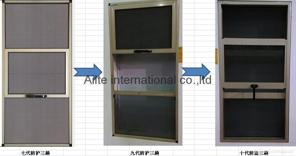 Weave Wire Mesh Type and Screen Application Security Screen Door Stainless Steel