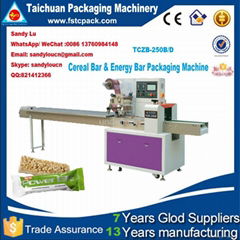 cereal bar& energy bar & chocolate bar packaging machine