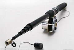 Ultralight carbon fishing rod