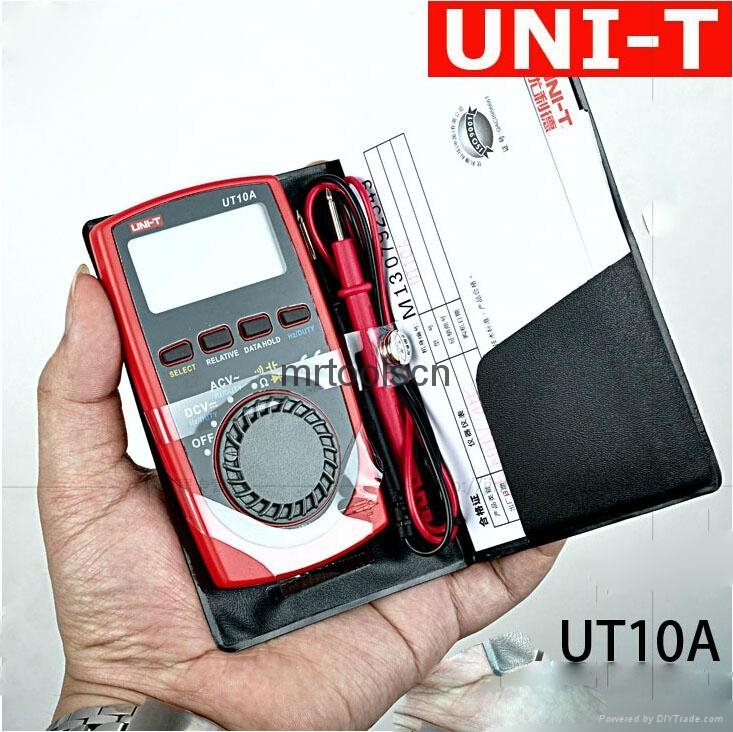 UNI-T Digital Lcd Pocket Auto Range Multimeter Ohm Volt  5