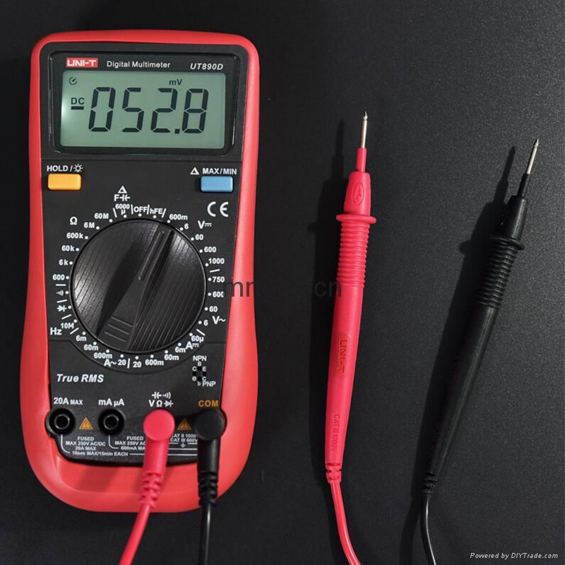 UNI-T UT890D Digital Multimeter Instrumentation True RMS Manual range  5