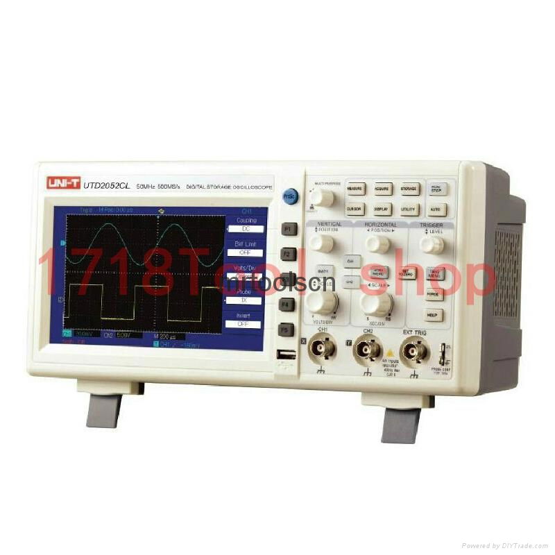 UNI-T UTD2025CL 25MHz 250Ms/s USB Digital Storage Oscilloscope DSO 2Channels  2