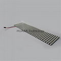  8*32 WS2812B RGB 256 LEDs 5050 Flexible 5V Pixel Matrix LED Display  2