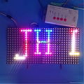  8*32 WS2812B RGB 256 LEDs 5050 Flexible 5V Pixel Matrix LED Display  3